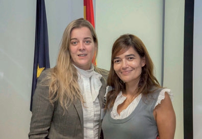 Ruth Barreño y Beatriz Pérez en La Chambre de Madrid